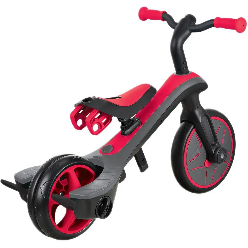 Велосипед трехколесный Globber Explorer Trike 4 в 1 красный (632-102-3) - фото 7