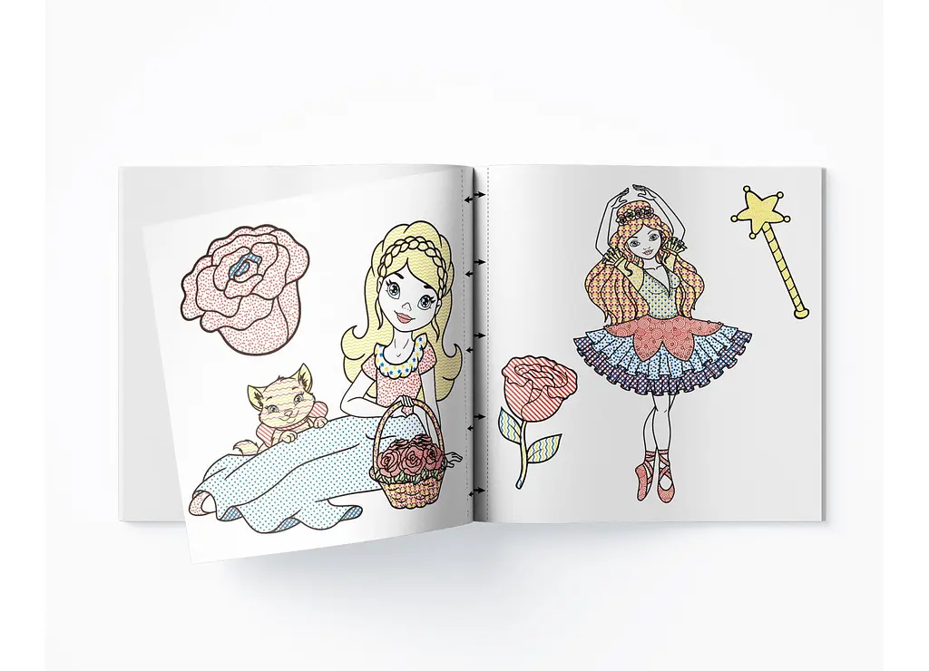 Книга Найкраща водяна розмальовка. Принцеси 1077 Різнокольоровий shop (9789669871077) - фото 4