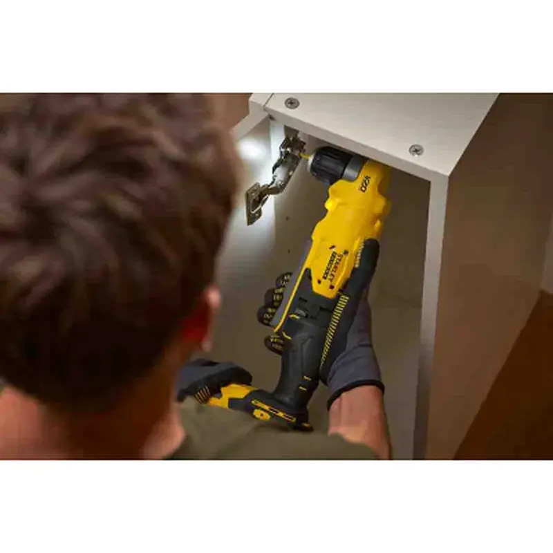 Дриль Stanley кутова FATMAX® V20, Li-lon 18V, 45 Нм, 0-600/1900 об/хв (без АКБ та ЗП) (SFMCD750B) - фото 10