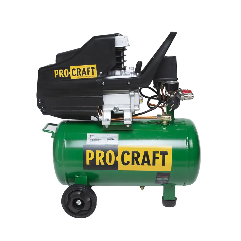 Компресор повітряний Procraft 24 л 1800 Вт 206 л/хв 8 бар