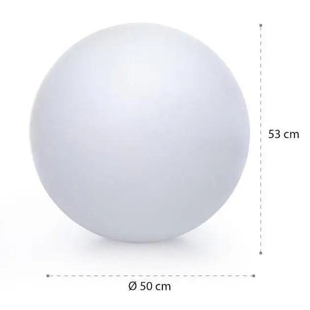 Кульовий світильник Blumfeldt XL (10033730) - фото 8