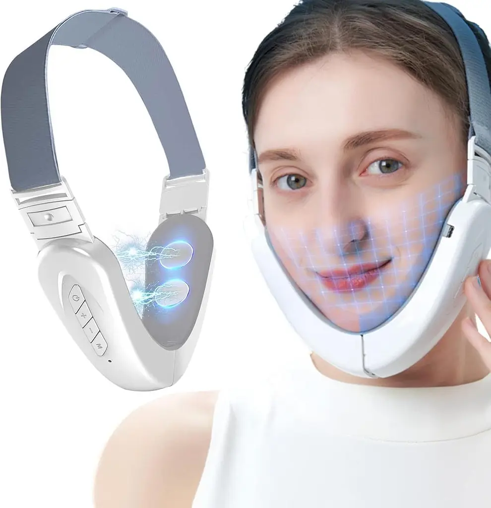 Електричний масажер V-Face FaceLift для обличчя з блакитним світлом