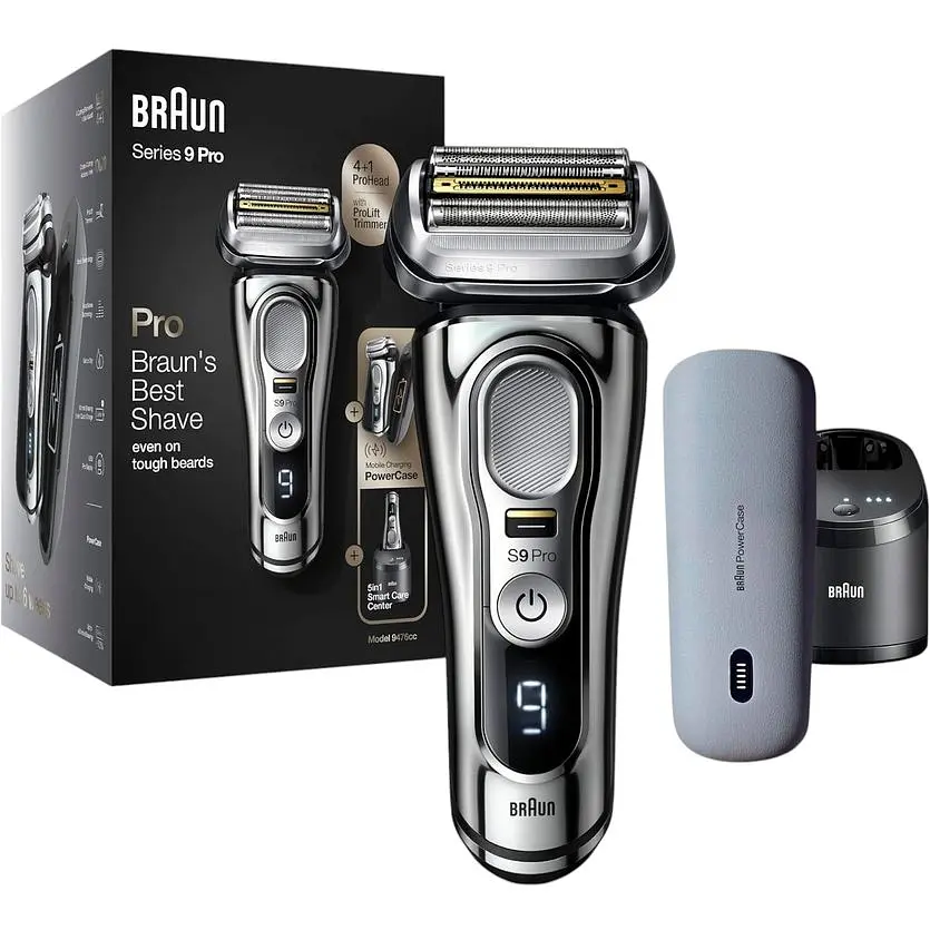 Електробритва Braun Series 9 Pro 9476cc чорно-сіра [96823] - фото 7