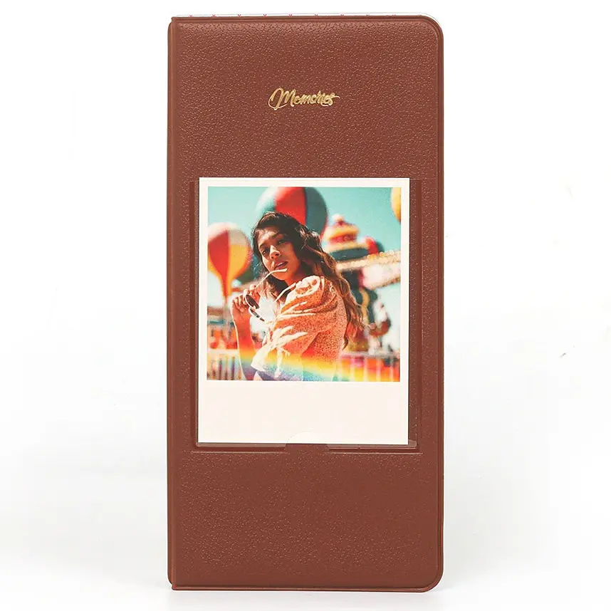 Набір камера Fujifilm Instax Wide 400 Фотопапір 20 шт. Чохол Фотоальбом на 64 фото коричневий - фото 5