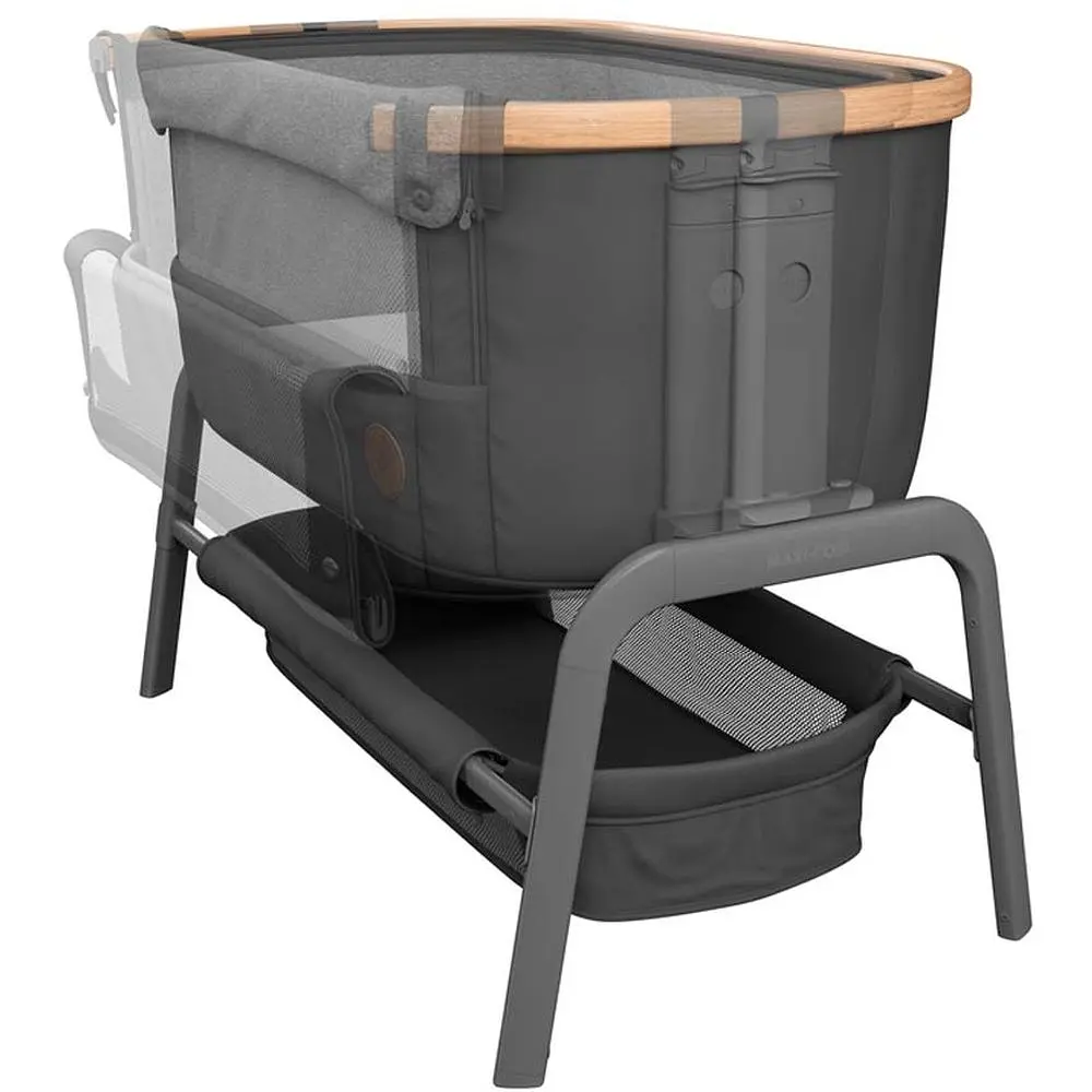 Приставная кроватка Maxi-Cosi Iora Essential Graphite, темно-серая (2106750110) - фото 5