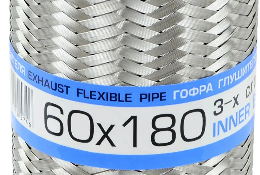 Гофра глушника 60 х 180 мм Тришарова (EuroEx) - фото 2