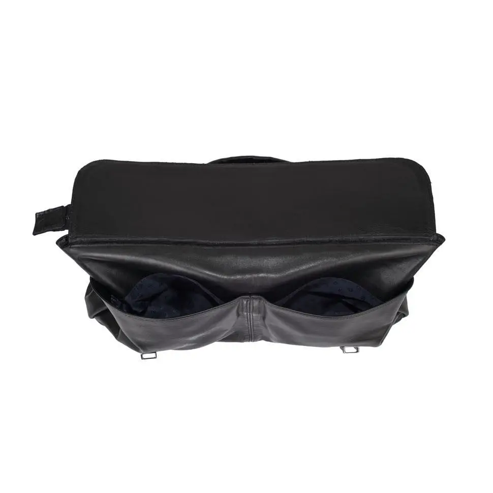 Кожаная мужская сумка TARWA 27х41х9 см sum0026104 - фото 5