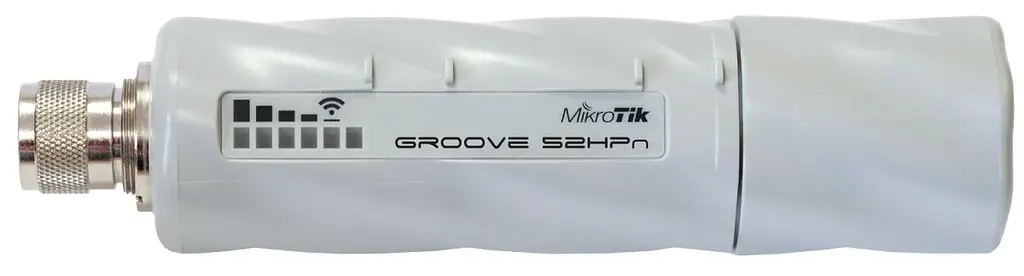 Точка доступу Mikrotik Groove 52 2.4GHz/5GHz Backbone/CPE N-male connector (RBGroove52HPn) - фото 2