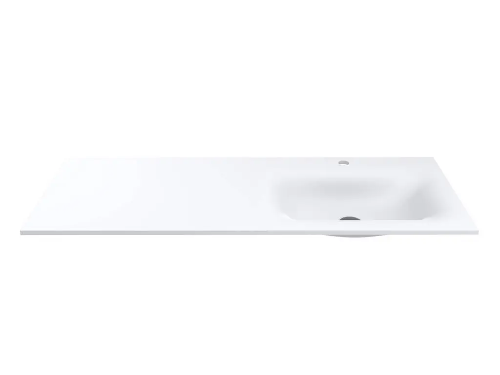 Умивальник Miraggio Jessel 1200 R mirasoft 0001587, Білий матовий - фото 2
