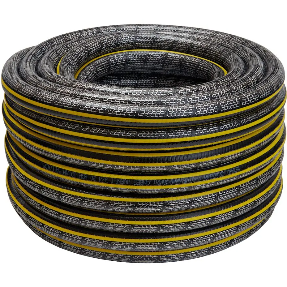 Шланг армированный 4-х слойный Alloid Building Tools Amber Hornett 3/4" 20 м (WH-63322) - фото 3