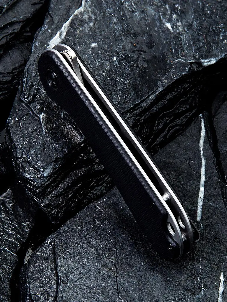 Ніж складаний кишеньковий Civivi Elementum, (7.5 см) D2/G10 чорний - фото 7