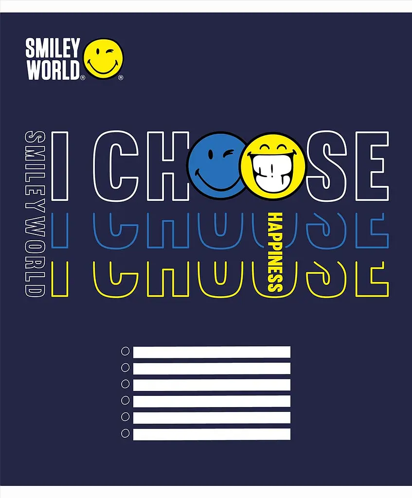 Набір зошитів Yes Smiley world А5 в лінійку 12 аркушів 25 шт. (766295) - фото 2