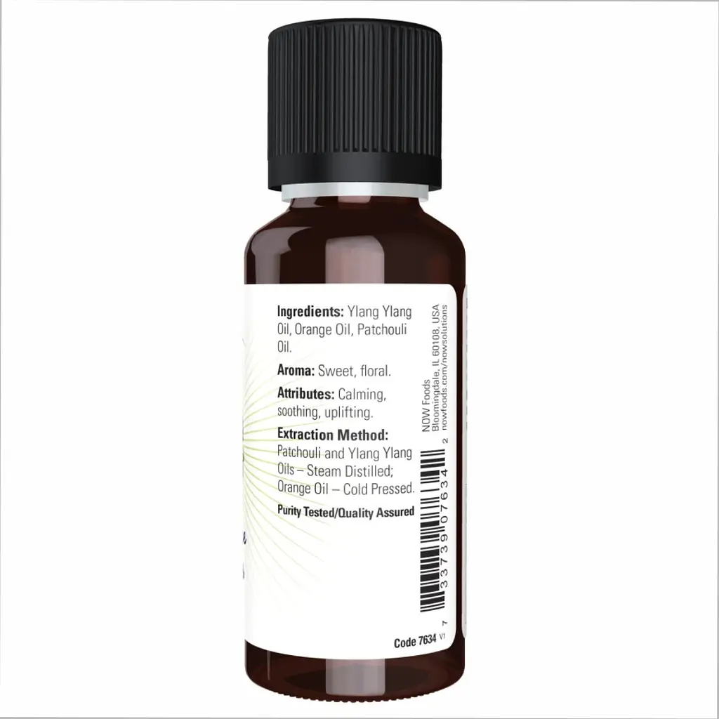 Суміш олій Now Essential Peace Love & Flowers Oil Blend 30 ml - фото 2