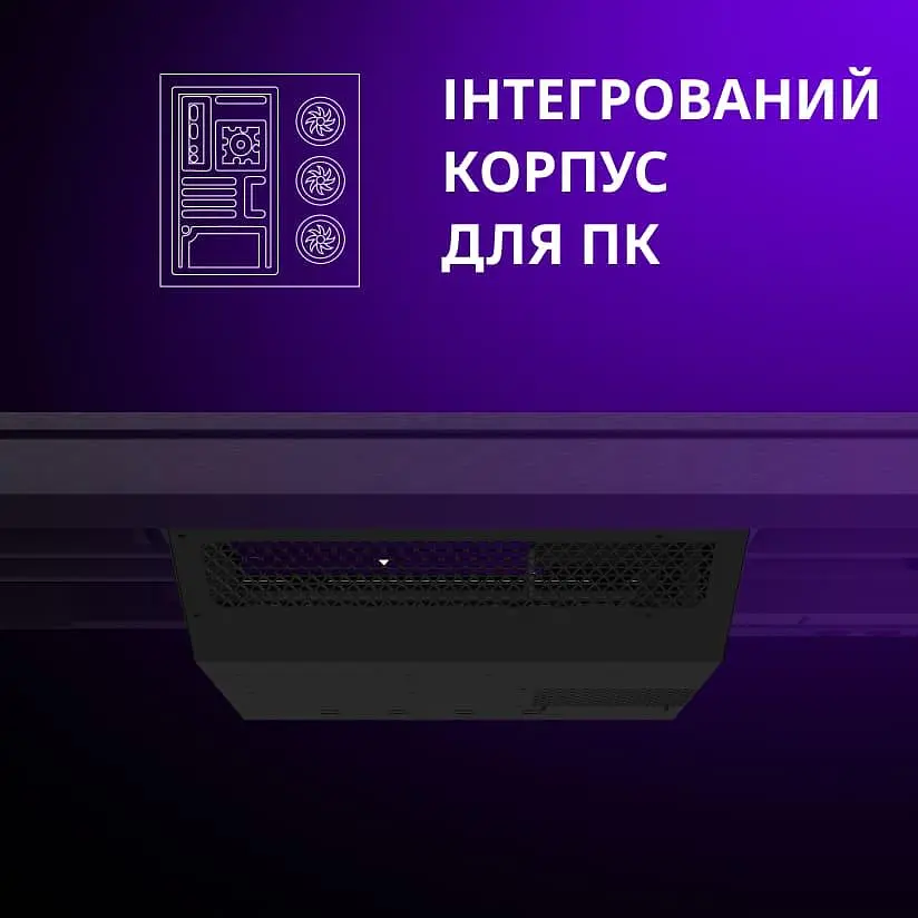 Геймерский стол Lorgar ELITE 90G Glass Black (LRG-DE90G) - фото 13