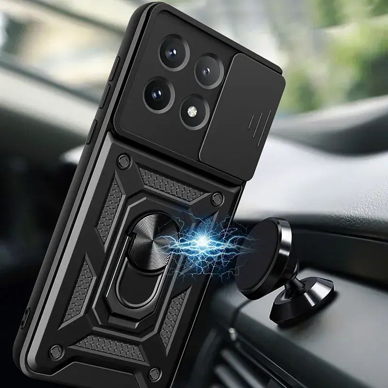 Панель BeCover Military для Poco X6 Pro Black (711157) - фото 4