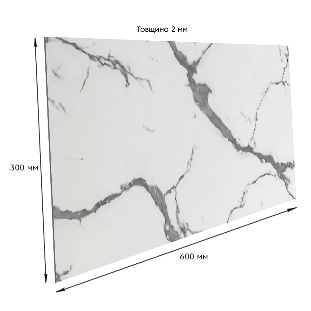 Самоклеюча стінова PET плитка 600x300x2mm (D) SW-00001671 - фото 4