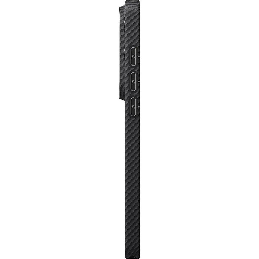 Чохол Pitaka Edge Case Aaron Button 600D Twill для Samsung Galaxy S26 Ultra Black/Grey (KS2601U) - фото 4