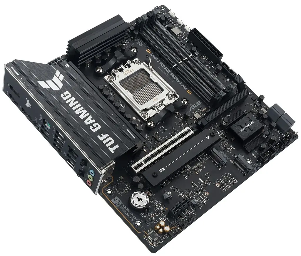 Материнська плата ASUS TUF GAMING B850M-E WIFI (TUF GAMING B850M-E WIFI) (Socket AM5, AMD B850, Micro-ATX) Б/в - фото 4