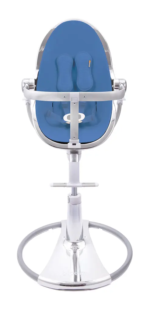 Стульчик для кормления Bloom Fresco Silver/Riviera blue (E10535-S\E10540-RBL) - фото 2