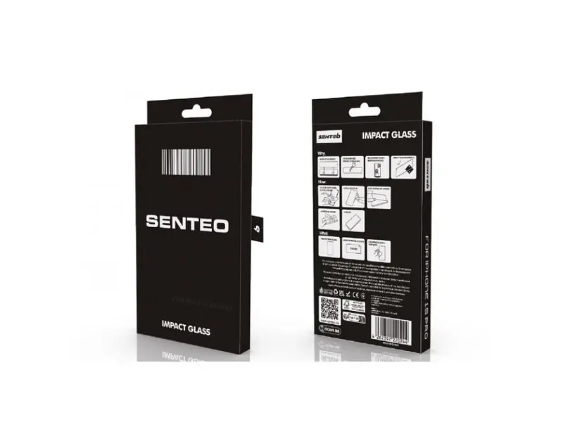 Захисне скло SENTEO 9H Shock Resistant for iPhone 15 Pro Max