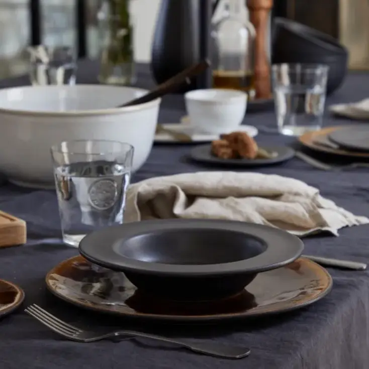 Тарілка Costa Nova Roda глибока 21.4 см 330 мл чорна (560673995751) - фото 5