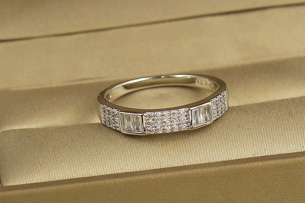 Кільце Xuping Jewelry Глейшер р 17 сріблясте