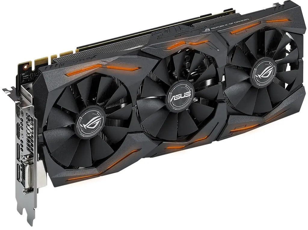 Відеокарта GeForce GTX 1080 8GB Asus ROG Strix Gaming (STRIX-GTX1080-A8G-GAMING) Б/В - фото 3