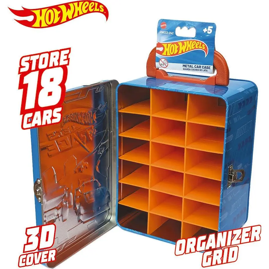 Контейнер для 18 машинок Hot Wheels (HWCC2-24C) - фото 3