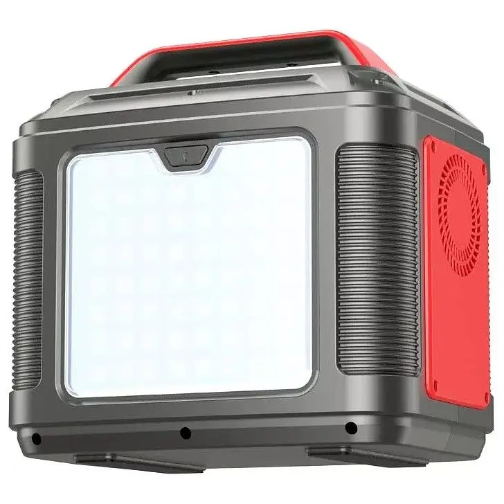 Портативная электростанция Hoco DB28, 80000 mAh, 300W, 3USB, Type-C, AC, PD, QC, black - фото 2