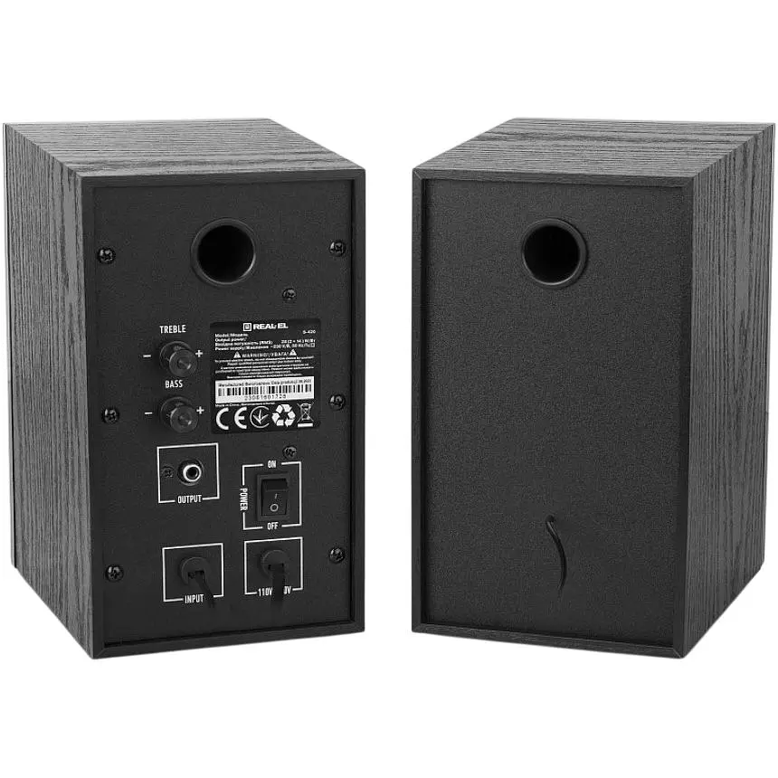 Акустична система REAL-EL S-420 Black [134998] - фото 4
