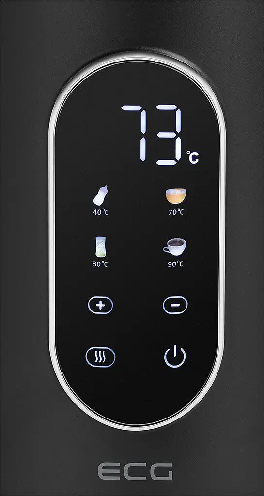 Електрочайник ECG RK 1799 Smart Black - фото 3