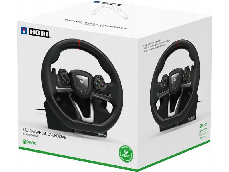 Комплект (руль, педали) Hori Racing Wheel Overdrive Designed for Xbox Series X/S/PC (AB04-001U) - фото 5