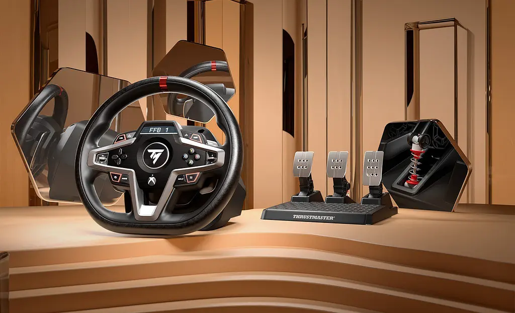 Руль и педали Thrustmaster для PC/XBOX series S|X /Xbox One T248X - фото 5