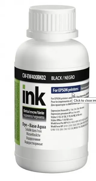 Чорнило ColorWay Epson T26/C91 200мол Black EW400B - фото 2