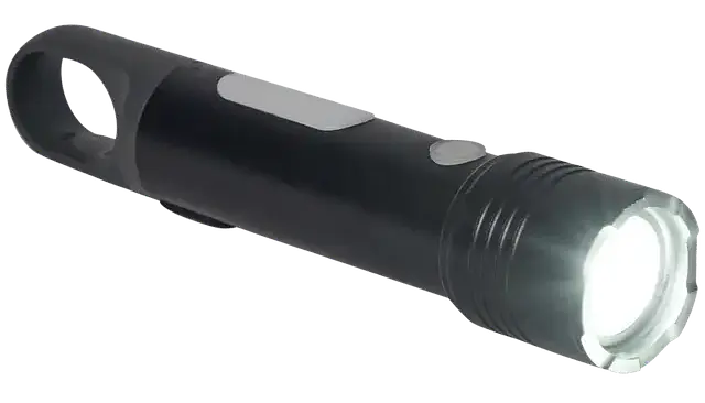 Ліхтар акумуляторний LED 200+60 лм з USB-C та кольоровими фільтрами 16х3.5 см Чорний - фото 5