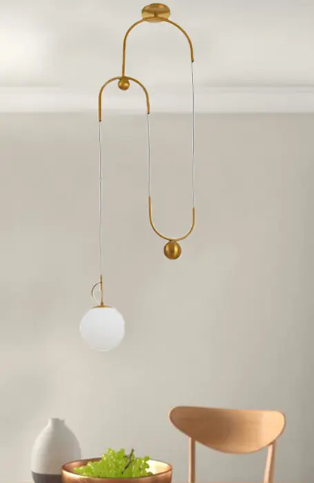 Люстра подвесная Brille E27 60W BZ (BL-858S/1) - фото 8