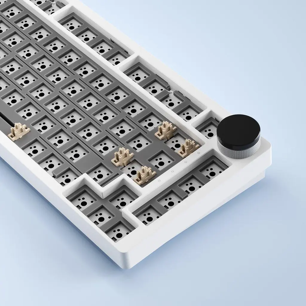Основа для клавиатуры Attack Shark 82 Key Barebone (AS-BAREBONE-82-W) White (G-000004469) - фото 5