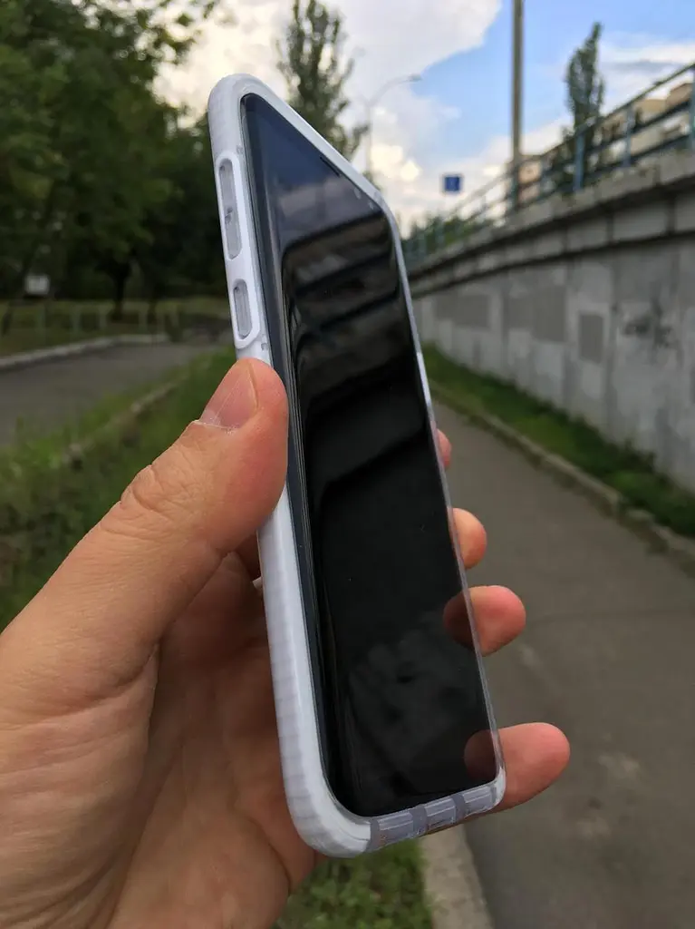 Броньований протиударний чохол Tech21 Liquid Crystal Samsung S8+ Plus SM-G955U Білий - фото 3