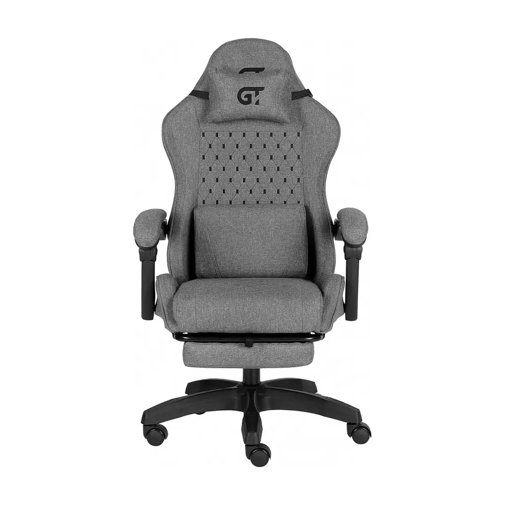 Крісло ігрове GT Racer X-2339 Black/Gray (X-2339 Fabric Black/Gray)