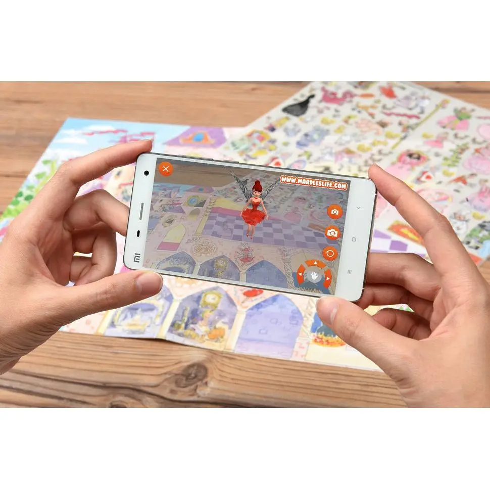 Набор переводных наклеек Scribble Down с онлайн приложением Сказка о принцессе А4 SD/21 - фото 8