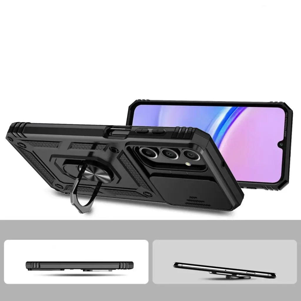 Панель BeCover Military для Samsung Galaxy A16 4G SM-A165/A16 5G SM-A166 Black (712158) - фото 3