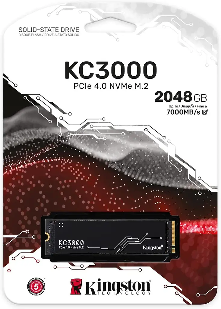 Накопитель SSD Kingston M.2 2TB PCIe 4.0 KC3000 teh0019280 - фото 5