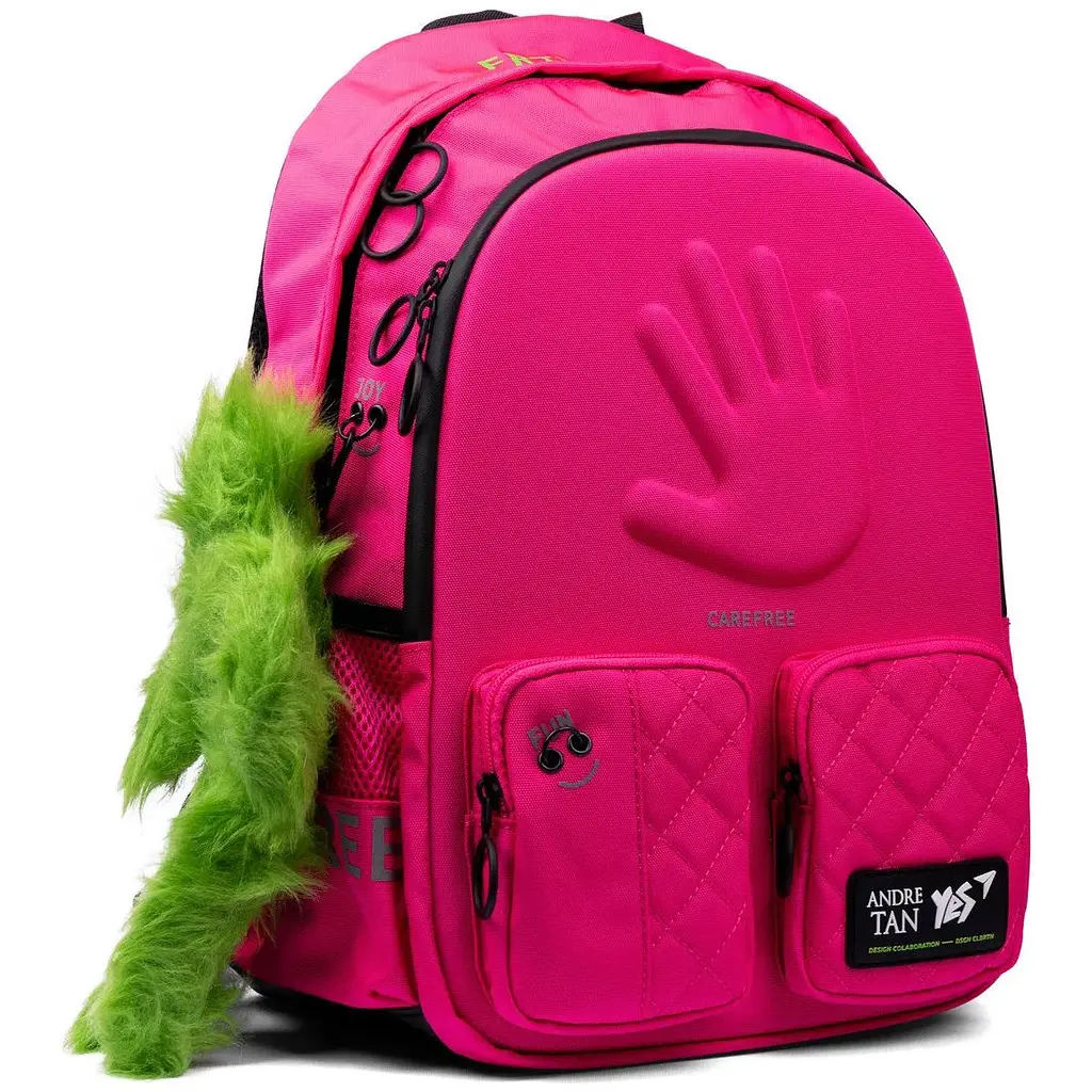 Рюкзак шкільний напівкаркасний YES T-129 YES by Andre Tan Hand pink