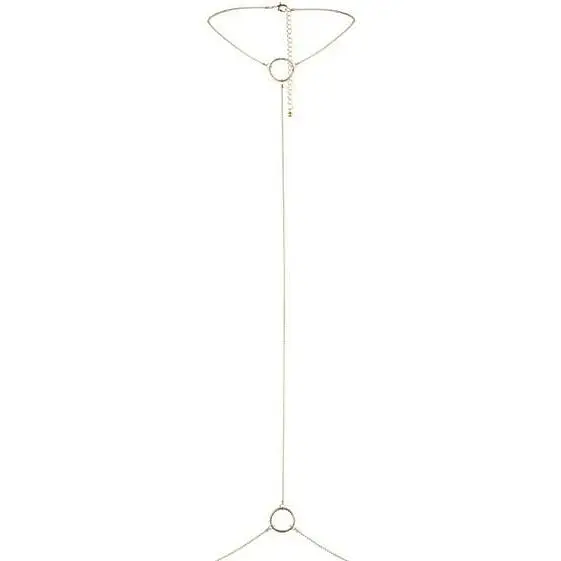 Ланцюжок на шию і пояс Bijoux Indiscrets Magnifique I Body Chain - Gold - фото 2