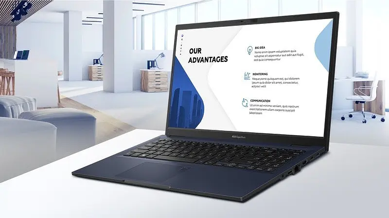 Ноутбук ASUS Expertbook B1 B1502CGA-BQ0467XA 15.6' FHD vIPS, Intel P N200, 8GB, F256GB, UMA, Win11PE, Чорний (90NX0621-M00J00) - фото 2