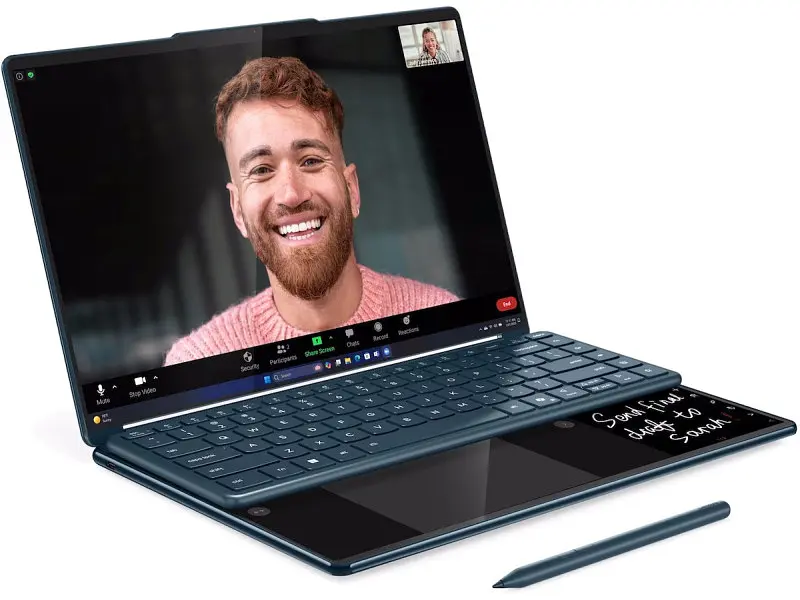 Ноутбук Lenovo Yoga Book 9 14IAH10 (83KJ001KPB) - фото 11