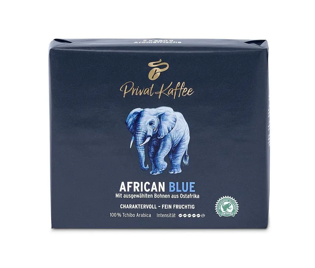 Кава мелена Tchibo African Blue 2 шт по 250 г