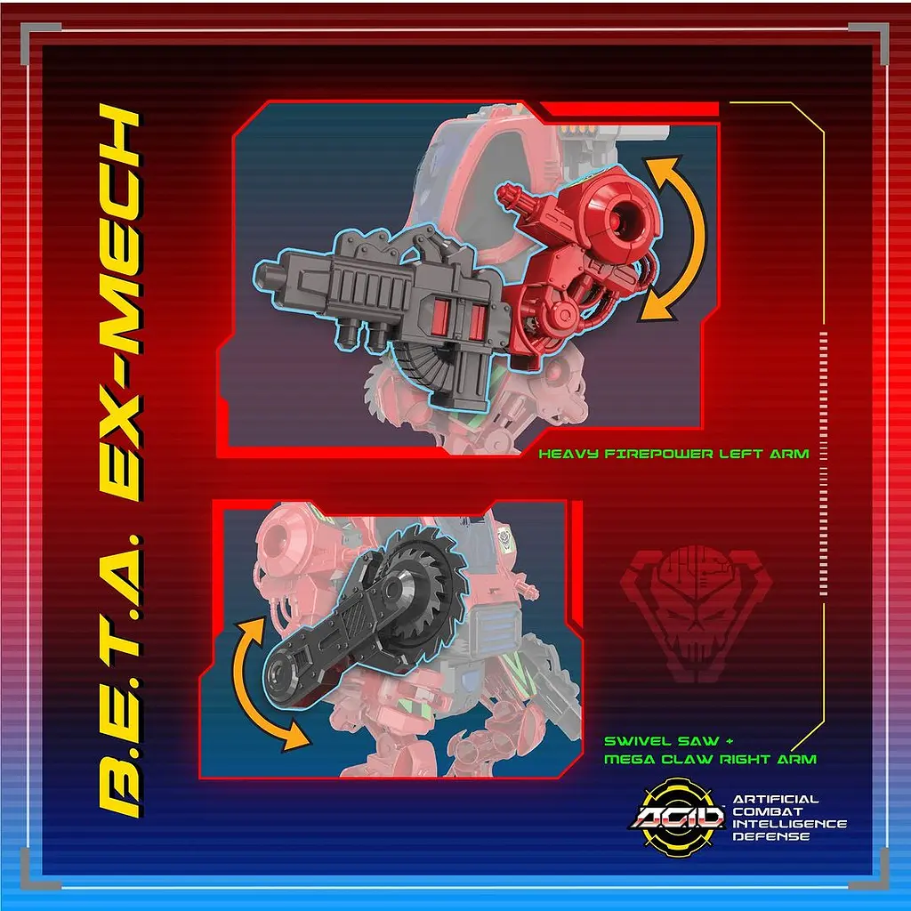 Ігровий набір A.C.I.D. BETA Ex-Mech (535202) - фото 8