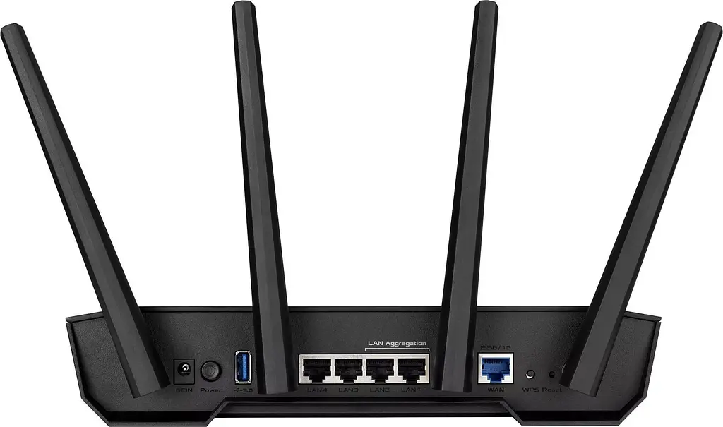 ASUS Маршрутизатор TUF-AX3000 V2 4xGE LAN 2,5xGE WAN 1xUSB3.2 MU-MIMO OFDMA MESH gaming - фото 6