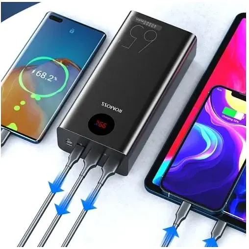 Акумулятор портативний зовнішній Romoss 40000mAh PEA40 Pro PD 65W (PEA40-282-2183H) - фото 8